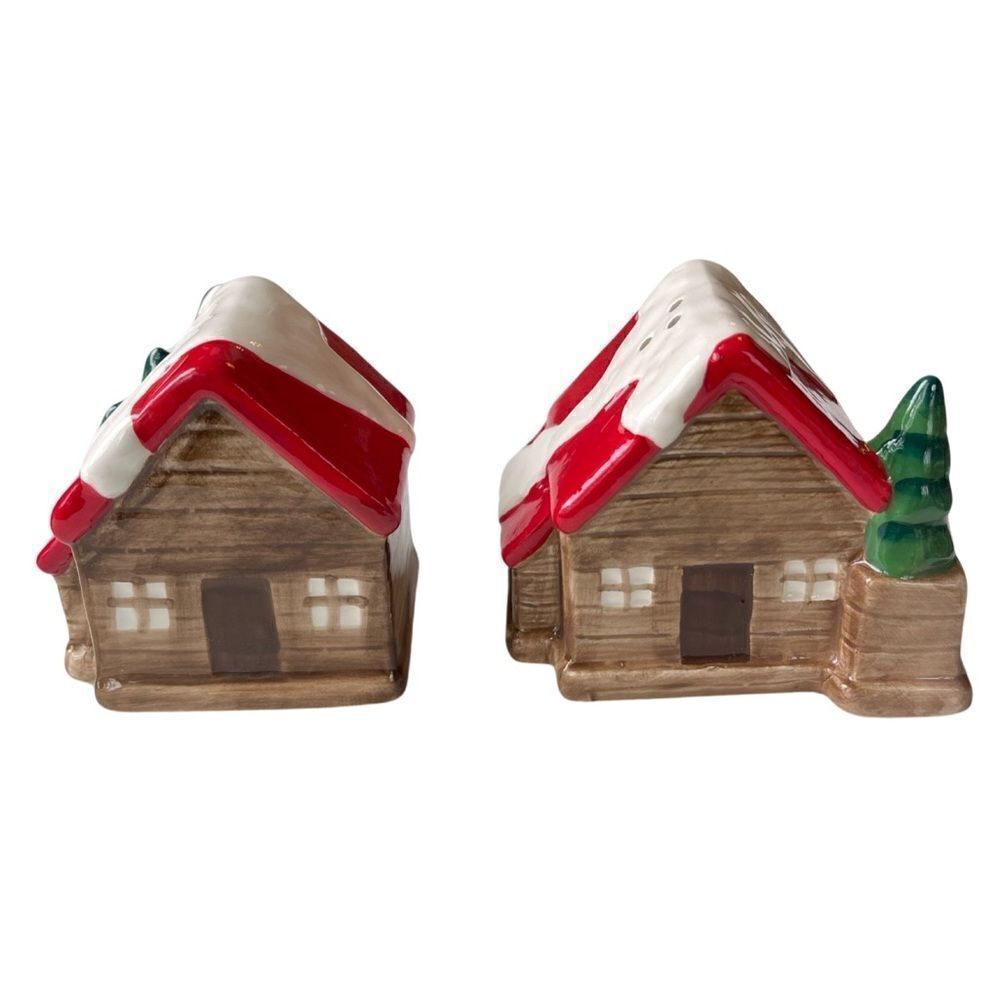 Dolly Parton From My Heart to Your Home Cabin Ceramics Salt & Pepper Shakers NIB